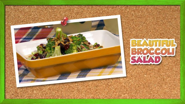 Beautiful Broccoli Salad