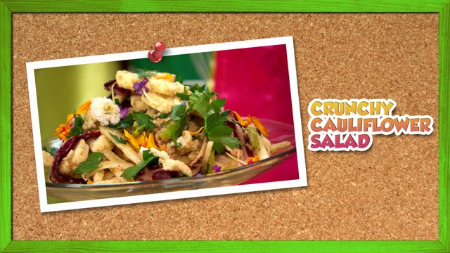 Crunchy Cauliflower Salad