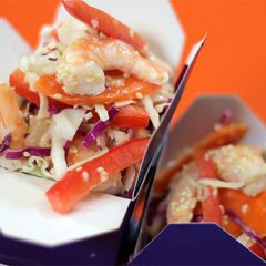 Let's Cheer For Chinese Shrimp Salad