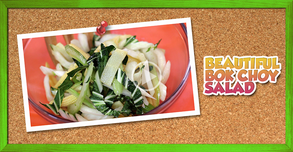 Beautiful Bok Choy Salad