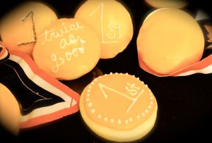 Olympic Gold Metal Cookies