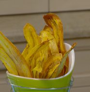 Baked Plantain Chips
