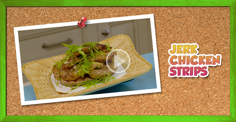 Jerk Chicken Strips Twice as Good