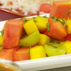 Papaya Mango Salad