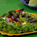 Pretty Purple Potato Salad
