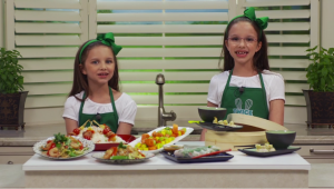 Learn how delicious Thai food can be as Hadley and Delaney make Spring Rolls, Steamed Dumplings and Shrimp Stir Fry!