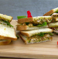 A Taste of Biltmore - "Estate Roast Turkey Tea Sandwich"