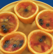 Amazing After School Snacks - "Orange Fruit Jelly Snacks"