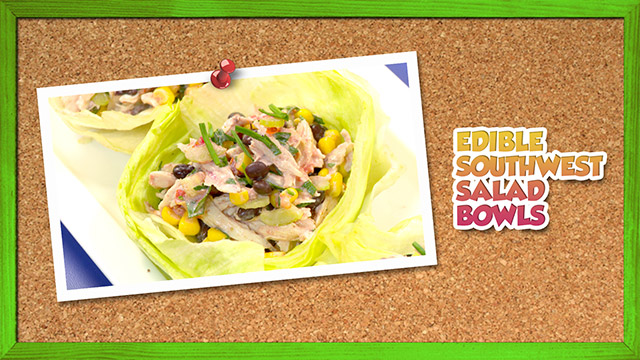 Edible Southwest Salad Bowls