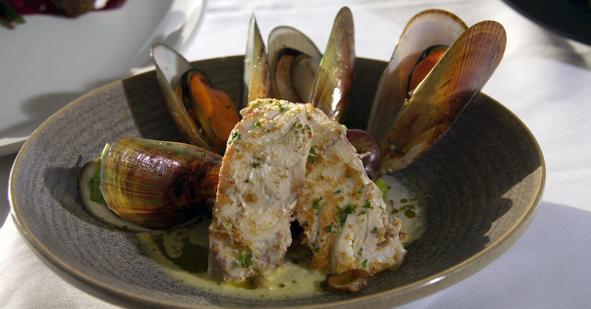 Hapuku With Green-Lipped Mussels - Twice as Good