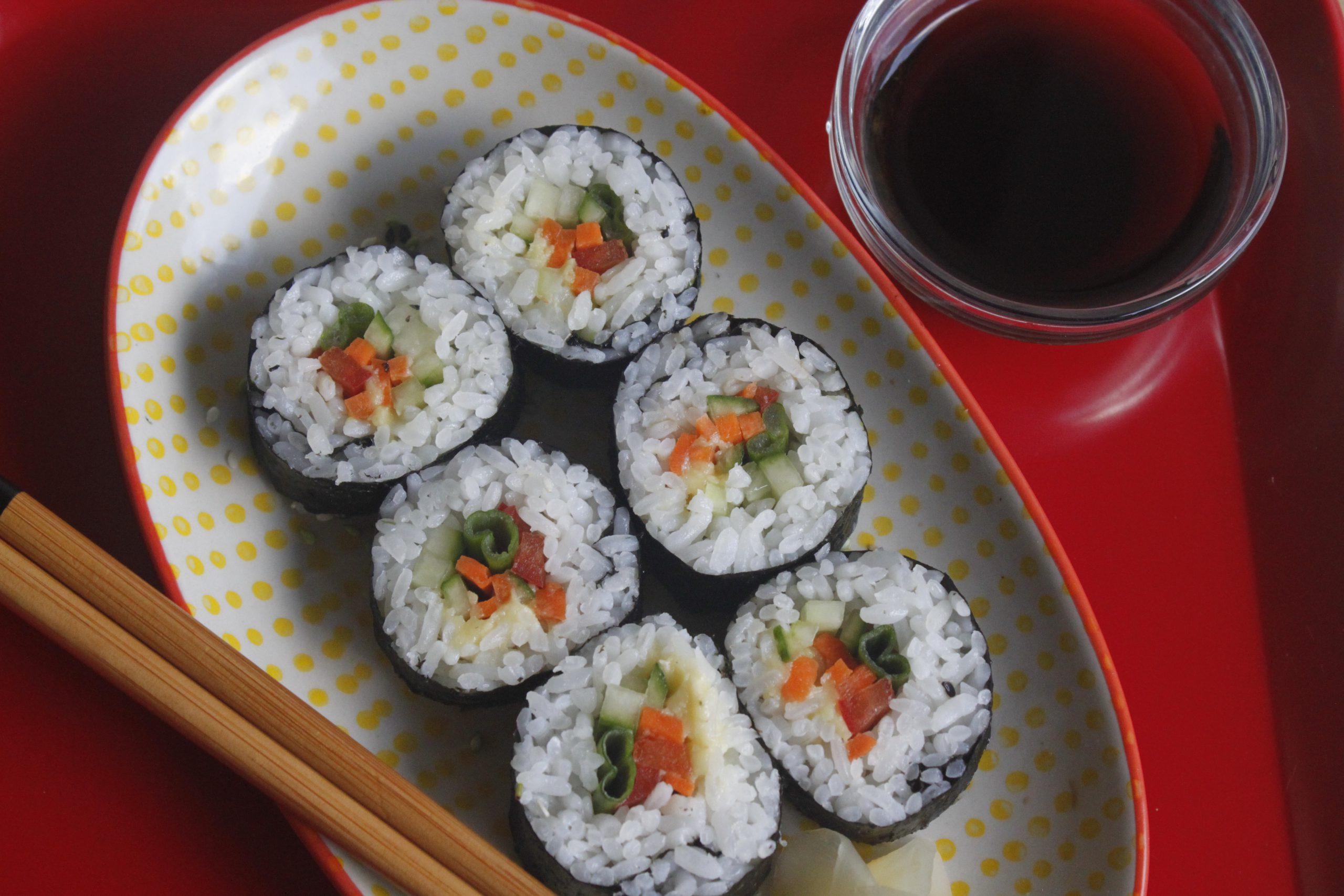 Veggie Sushi - Twice as Good