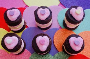 Mini Valentine’s Cakes