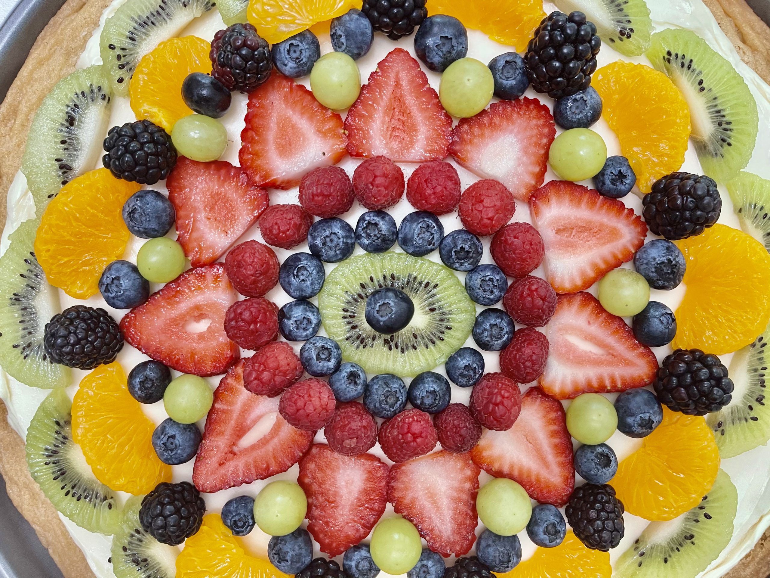 Summer Fruit Pizza - Twice as Good