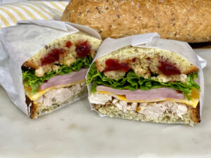 Thanksgiving Leftover Sandwich